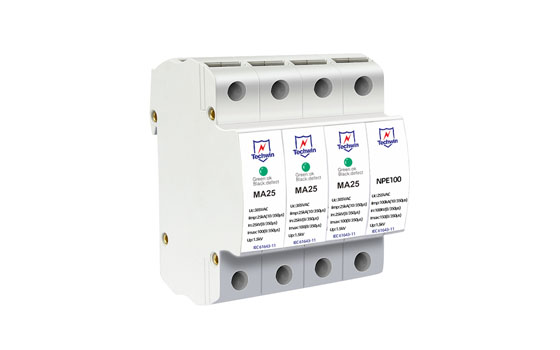 MA25 series Type 1+2 /Class B+C Switch-type surge protectors