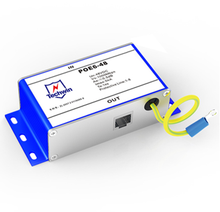 poe6 48 network monitoring surge protection device