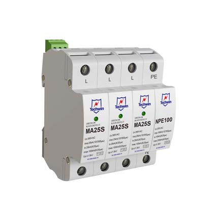 ma25s series type 1 2 classb c switch type surge protective devices tuv 3 n